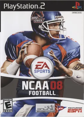 NCAA Football 08 box cover front